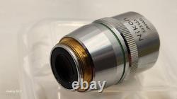 CLEAN GLASS Nikon Fluor 20x 0.75 160/0.17 Microscope Objective Lens RMS 34668