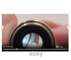 CLEAN GLASS Nikon Fluor 20x 0.75 160/0.17 Microscope Objective Lens RMS 34668