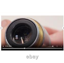 CLEAN GLASS Nikon Fluor 20x 0.75 160/0.17 Microscope Objective Lens RMS 34668