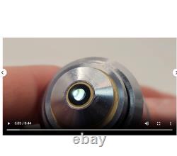 CLEAN GLASS Nikon Fluor 20x 0.75 160/0.17 Microscope Objective Lens RMS 34668