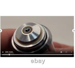 CLEAN GLASS Nikon Fluor 20x 0.75 160/0.17 Microscope Objective Lens RMS 34668