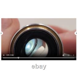 CLEAN GLASS Nikon Fluor 20x 0.75 160/0.17 Microscope Objective Lens RMS 34668