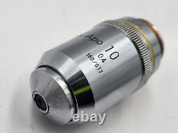 CLEAN GLASS Nikon Plan Apo 10x/0.4 160/0.17 Microscope Objective Lens RMS 29618