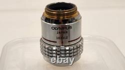 CLEAN GLASS Olympus SPlan Apo 4x 0.16 160/- Microscope Objective Lens RMS 34875