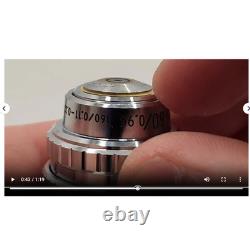 CLE Nikon PlanApo 60x / 0.95 160/0.11-0.23 Microscope Objective Lens RMS 34670