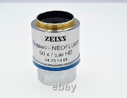 Carl Zeiss 44 23 54 Epiplan-NEOFLUAR Microscope Objective Lens 50x/0.80 HD