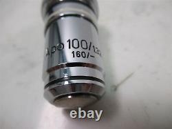 Carl Zeiss APO 100X / 1.32 Oel 160mm/- Microscope Objective Lens Apochromatic