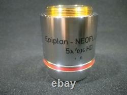 Carl Zeiss Epiplan Neofluar 5x/0.15 Hd 44 23 24 Microscope Objective Lens 442324