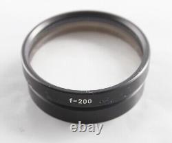 Carl Zeiss F 200mm Objective Lens OD 48mm for OPMI 1 Surgical Microscope