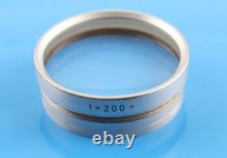 Carl Zeiss F 200mm Objective Lens OD 48mm for OPMI 1 Surgical Microscope