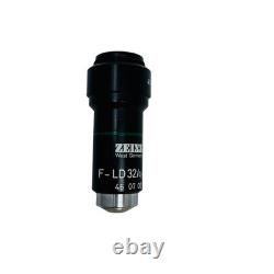 Carl Zeiss F-LD 32/0.4 160/1 Microscope Objective Lens with 474466 Adapter