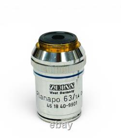 Carl Zeiss PLANAPO 63x/1.4 Oil Microscope Objective Lens 461840-9901
