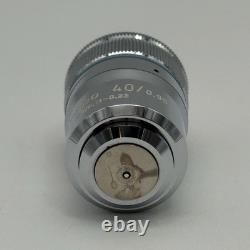 Carl Zeiss Planapo 40/0.95 160/0.11-0.23-40X Microscope Objective Lens