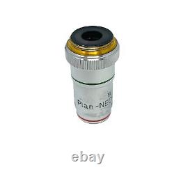 Carl Zeiss W-Oel Plan-Neofluar 160mm Microscope Objective Lens 16x / 0.5 Germany