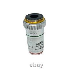 Carl Zeiss W-Oel Plan-Neofluar 160mm Microscope Objective Lens 16x / 0.5 Germany