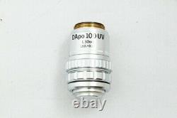 Clean Glass Olympus D Apo 100 UV 1,30 Oil Microscope Objective Lens #1757