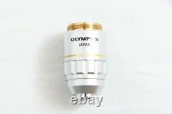 Clean Glass Olympus MDPlan 10X / 0.25 f=180 Microscope Objective Lens #3516