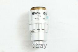 Clean Glass Olympus MDPlan 150X / 0.95 f=180 Microscope Objective Lens #3515