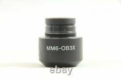 Clean Glass Olympus MM6-OB3X for STM Measuring Microscope Objective Lens #3528