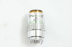 Clean Glass Olympus SPlan APO 20X 0.70 160mm Microscope Objective Lens #3557