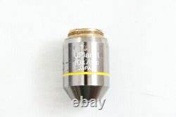 Clean Glass Olympus UPlanFI 10X / 0.30 Microscope Objective Lens #3505