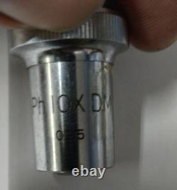 Correct Tokyo PH 10X DM 0.25 Microscope Objective Lens 120707 RARE OPTICAL