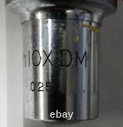 Correct Tokyo PH 10X DM 0.25 Microscope Objective Lens 120707 RARE OPTICAL