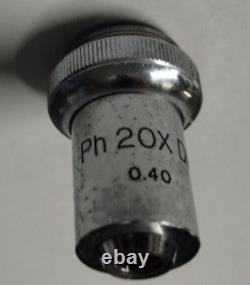 Correct Tokyo PH 20X DM 0.40 Microscope Objective Lens 120692 RARE OPTICAL