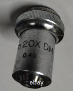 Correct Tokyo PH 20X DM 0.40 Microscope Objective Lens 120692 RARE OPTICAL