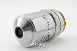 EXC Nikon BD Plan 20x 0.4 210/0 Microscope Objective Lens from Japan #ADII