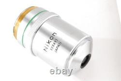 EXC Nikon BD Plan 20x 0.4 210/0 Microscope Objective Lens from Japan #ADII