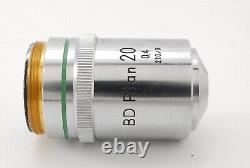 EXC Nikon BD Plan 20x 0.4 210/0 Microscope Objective Lens from Japan #ADII