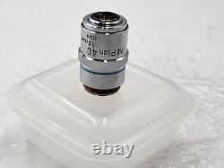 Ex CLEAN GLASS Nikon Microscope Objective Lens M plan 40 0.5 210/0 RMS 28376