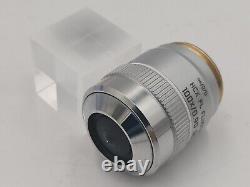 Ex Leica Microscope Objective Lens HCX PL FLUOTAR 100x/0.90 BD? /0/D M32 27153
