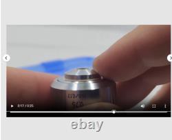 Ex Nikon Fluor 20x / 0.75 160/0.17 Microscope Objective Lens for RMS 32513