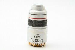 Ex Olympus A100PL 1.30 160/0.17 Phase Microscope Objective lens 20.25 23148