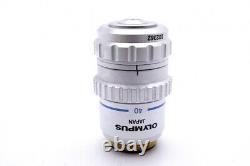 Ex Olympus DPlanApo 40UV 0.85 160/0.11-0.23 Microscope Objective Lens RMS 26624