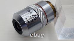 Exc Nikon M Plan 2.5X/0.075 Microscope Objective Lens 210mm RMS 33770