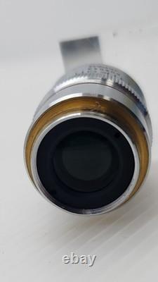 Exc Nikon M Plan 2.5X/0.075 Microscope Objective Lens 210mm RMS 33770