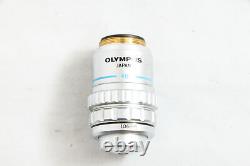 Exc++ Olympus DPlanApo 40x UV 1.00 oil 160/- Microscope Objective Lens #3992