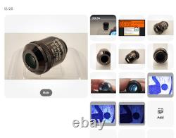 Exc Olympus Microscope Objective MPlanApo 2.5x? /- for RMS 34316