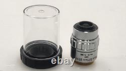 Exc Olympus NEO SPlan 20X NIC 0.46 f=180 Microscope Objective Lens M26 33915