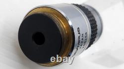 Exc Olympus Splan 100 1.25 Oil 160/0.17 Microscope Objective Lens RMS 33614