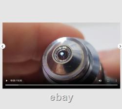 Exc Olympus Splan 100 1.25 Oil 160/0.17 Microscope Objective Lens RMS 33614