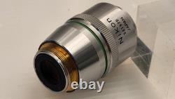 Exce NIKON FLUOR 20X 0.75 160/0.17 Microscope Objective Lens RMS 35509
