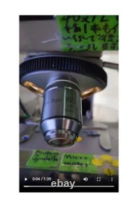 Exce Nikon Plan Apo 100x 1.35 oil 160/0.17 Microscope Objective Lens 34831