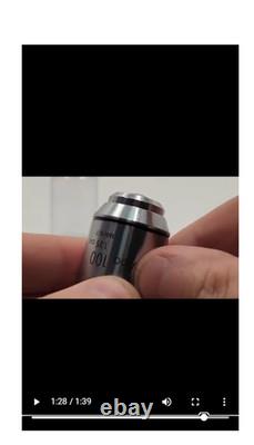 Exce Nikon Plan Apo 100x 1.35 oil 160/0.17 Microscope Objective Lens 34831
