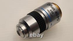 Exce Olympus DPlan 40 PO POL 0.65 160/ 0.17 Microscope Objective Lens RMS 34903