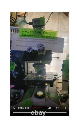 Exce Olympus DPlan 40 PO POL 0.65 160/ 0.17 Microscope Objective Lens RMS 34903
