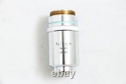 Excellent Nikon Plan 40X 0.65 160/0.17 Microscope Objective Lens #3802